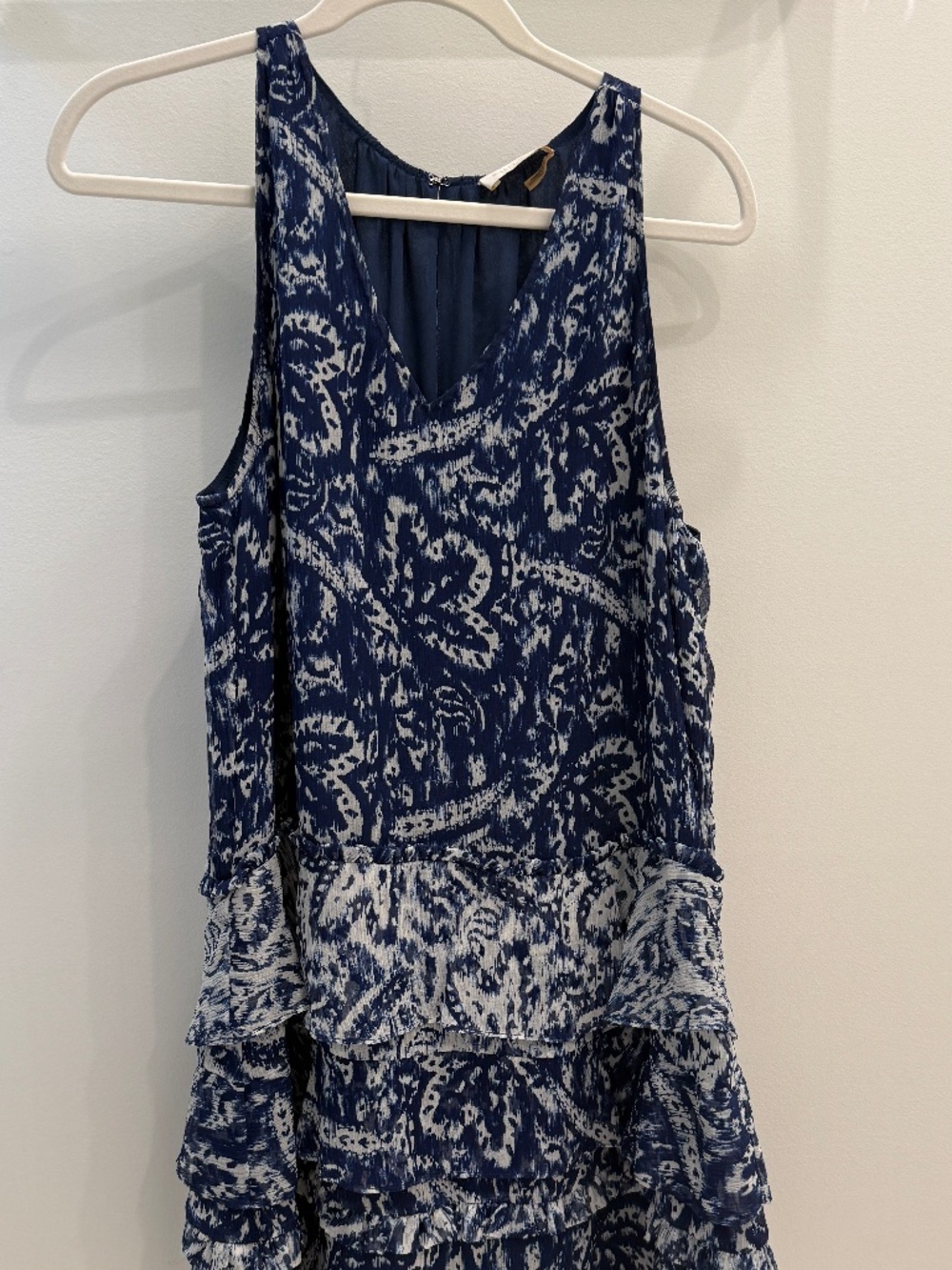 Ramy Brook drop waist sleeveless dress, size Small